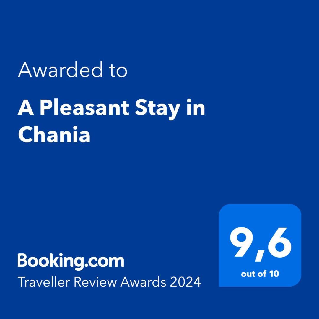 חאניה A Pleasant Stay In Chania מראה חיצוני תמונה